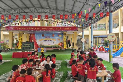 HOẠT ĐỘNG TRẢI NGHIỆM NẶN BÁNH TRÔI NGÀY TẾT HÀN THỰC