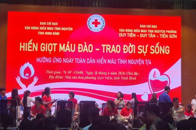 HIẾN GIỌT MÁU ĐÀO – TRAO ĐỜI SỰ SỐNG