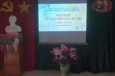 TRƯỜNG MẦM NON D PHƯỜNG TIÊN SƠN TỔ CHỨC HỘI NGHỊ TỔNG KẾT CÔNG TÁC ĐẢNG NĂM 2025, TRIỂN KHAI PHƯƠNG HƯỚNG, NHIỆM VỤ CÔNG TÁC ĐẢNG NĂM 2026